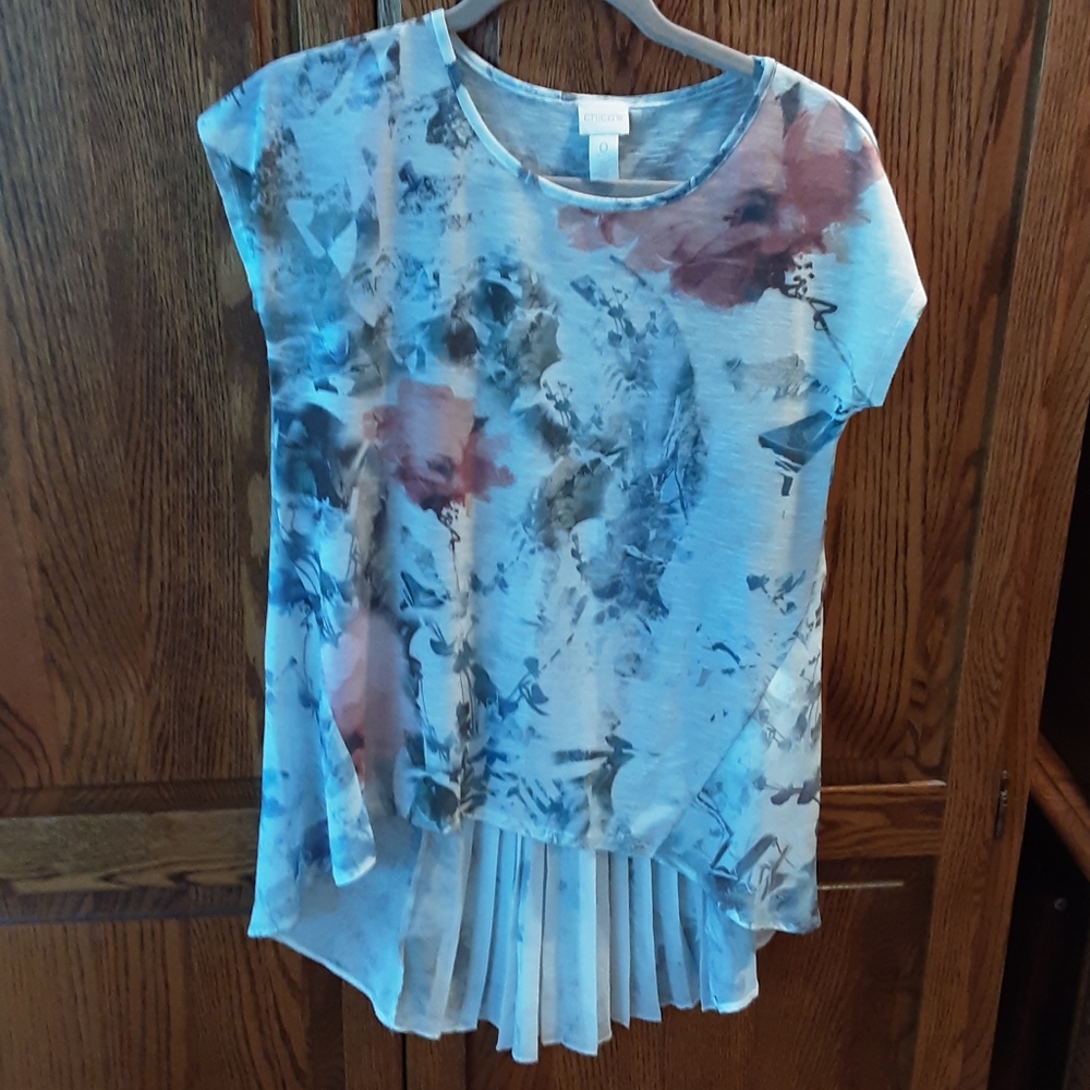 Chico's high low blouse